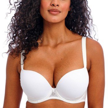 Freya BH Fascinate UW Moulded Plunge T-Shirt Bra Hvit I 85 Dame