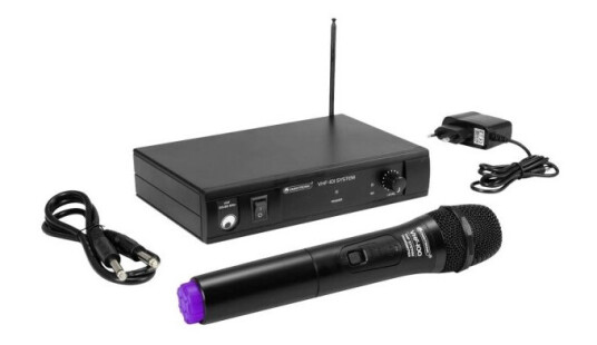 Omnitronic Vhf-101 Trådløst Mikrofonsystem 200,10 Mhz (13073026)