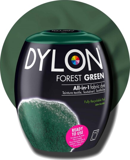Dylon Pod All in 1 Tekstilfarge Forest Green