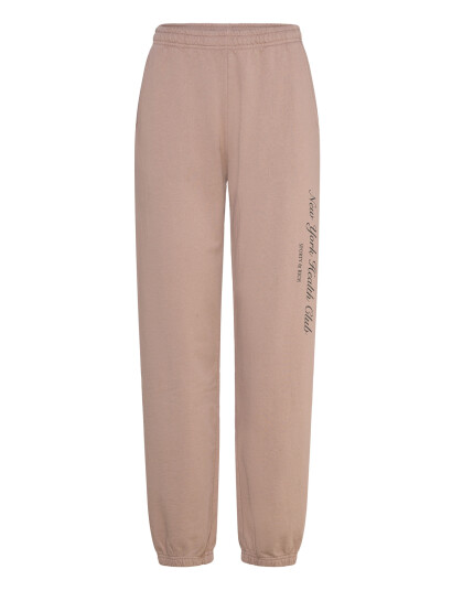Sporty & Rich Ny Health Club Sweatpant Beige L Sporty & Rich Ny Health Club Sweatpant Beige L