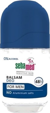 Sebamed balsamdeodorant roll on for menn 50 ml Sebamed balsamdeodorant roll on for menn 50 ml