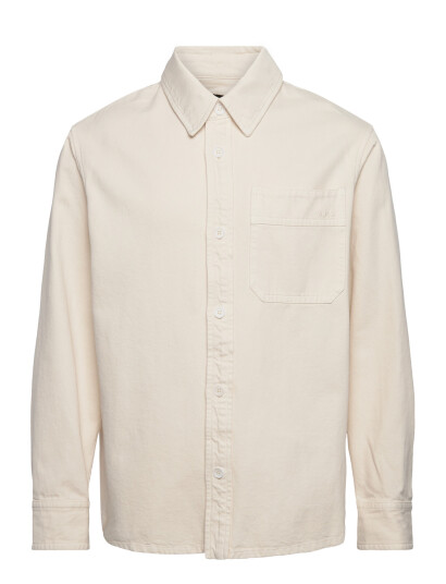 A.P.C. Overshirt Basile Brodee Poitrine   Cream   XS