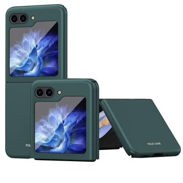 Samsung Galaxy Z Flip5 Gummiert Plastdeksel Grønn