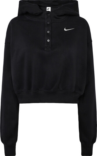 Nike W Nsw Phnx Flc Os Crp Hnly Hdy Black XS