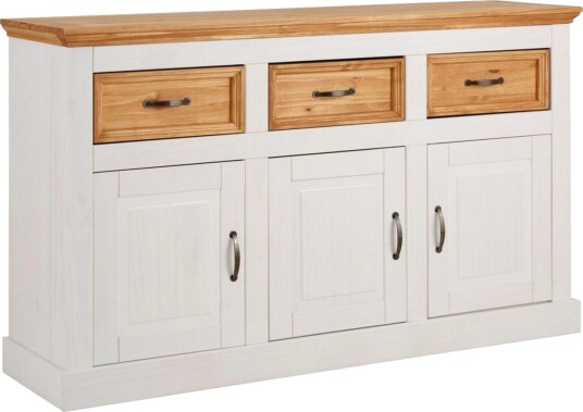 Skjenk Selma 145x38x87 cm, Hvit/Beis/Voks - 145x38x87 cm, Hvit/Beis/Voks Skjenk Selma 145x38x87 cm, Hvit/Beis/Voks - 145x38x87 cm, Hvit/Beis/Voks
