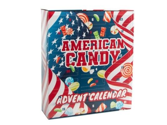 Julekalender med amerikansk godteri
