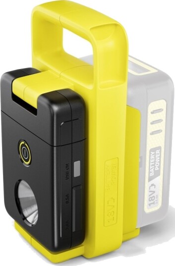 Kärcher Mfl 2-18, Lommelykt, Gult, Led, 280 Lm, Lithium-Ion (Li-Ion), 18 V
