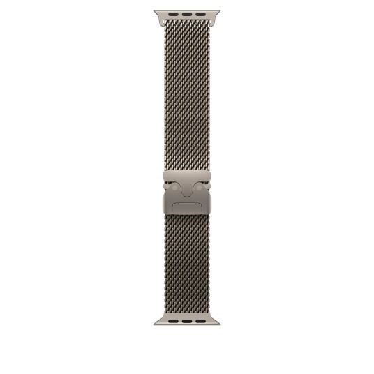 Apple 49/46 mm Natural Titanium Milanese Loop   Small