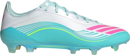 adidas F50 Messi Elite FG Fotballsko Hvit/Turkis 45 1/3