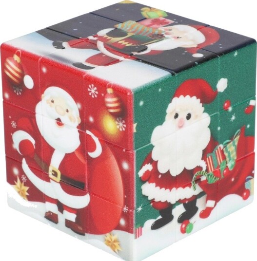 Christmas Cube - Rubiks Kube med Julemotiver