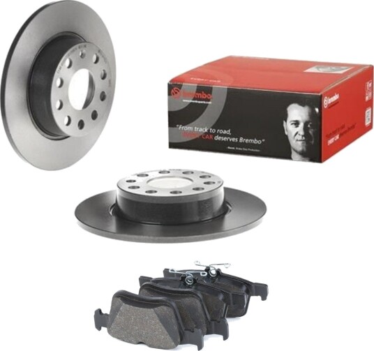 BREMBO BRB3405N0108 Bremseskiver og -klosser