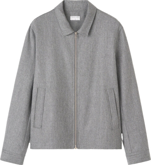 Tiger of Sweden Barnaby Zip Overshirt Grå L