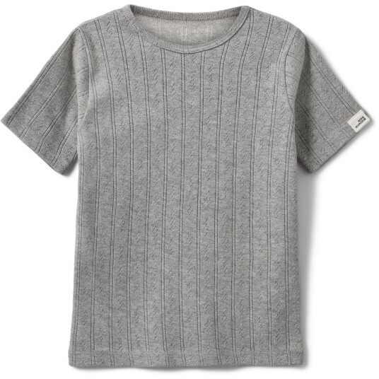 Sofie Schnoor Grey Mel Pipersk T-Skjorte 116