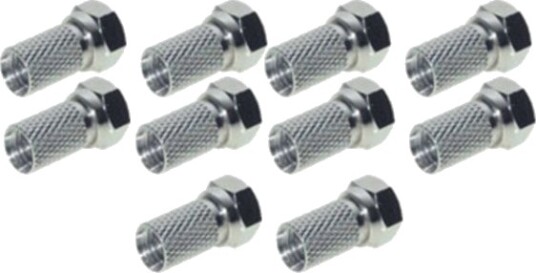 Shiverpeaks Koaksialplugg F-Type BS85008-10 10 Stk Shiverpeaks Koaksialplugg F-Type BS85008-10 10 Stk