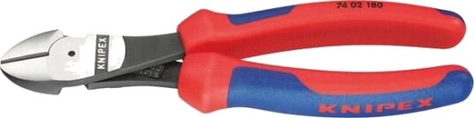 Knipex 74 02 140 Kraftsidavbiter 140 mm med Flerkomponent-Grep
