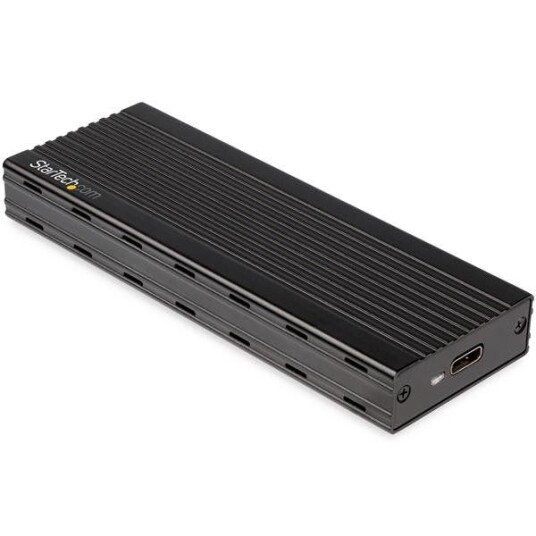 StarTech M.2 NVMe SSD Kabinet USB-C 3.1 Gen 2 Aluminium Bærbar Svart