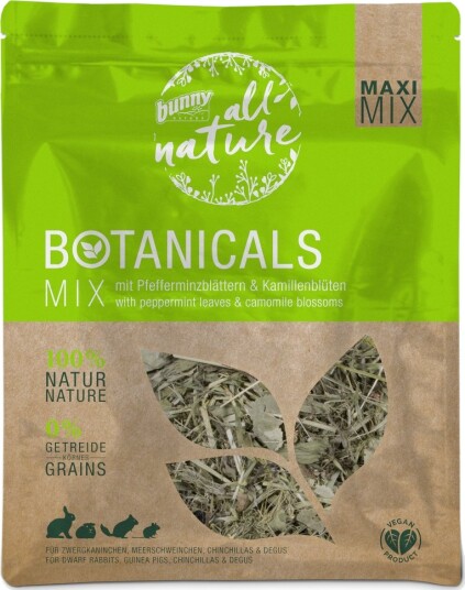 Bunny Nature All Nature Botanicals Maxi Mix Peppermynteblader & Kamilleblomster 400g
