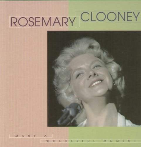 Rosemary Clooney Many A Wonderful Moment CD