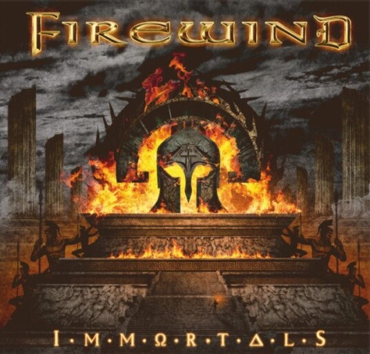 Firewind Immortals Sunburst Yellow Red Vinyl