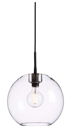 Belid - Gloria Pendel Ø320 Svart/Klar Glass Belid - Gloria Pendel Ø320 Svart/Klar Glass
