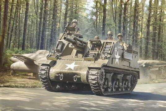 Italeri M7 Priest 1:35 Selvdrevet Haubitsmodell