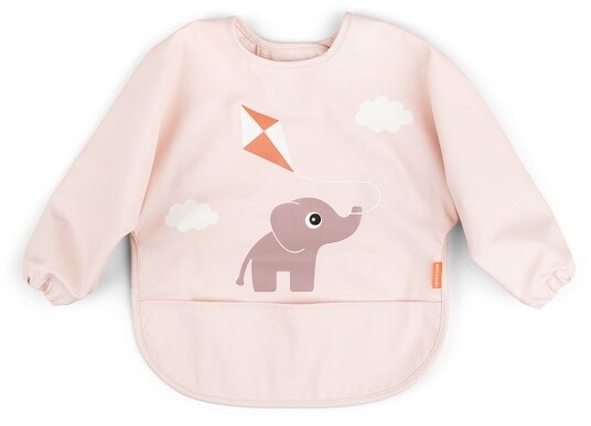 Done By Deer™ Playground Rosa Smekke med Lange Ermer og Sølelomme