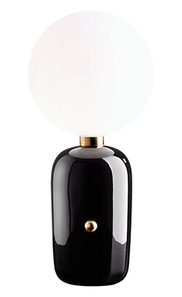 Parachilna Aballs Bordlampe Liten Sort