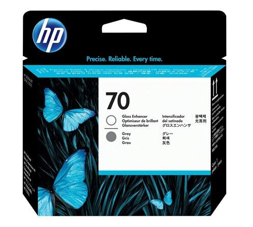 HP 70 / C9410A Printhead Grey & Gloss Enhancer - Skrivehode Glansforsterker