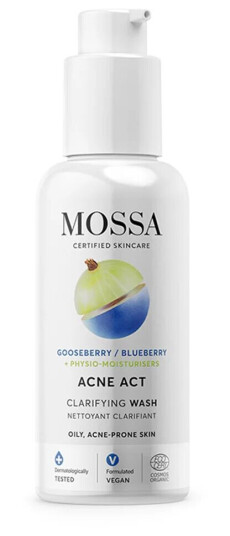 MOSSA ACNE ACT Claryfing wash 140 ml