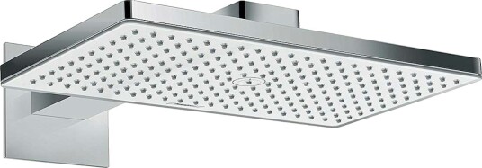 Hansgrohe Rainmaker Select 460 1jet 460 x 270 mm, Hvit/Krom