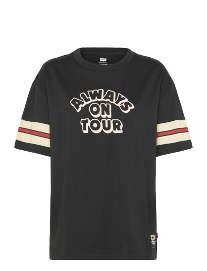 Levi"s® Gr Tabor Tee Always On Tour Pi   Black   S