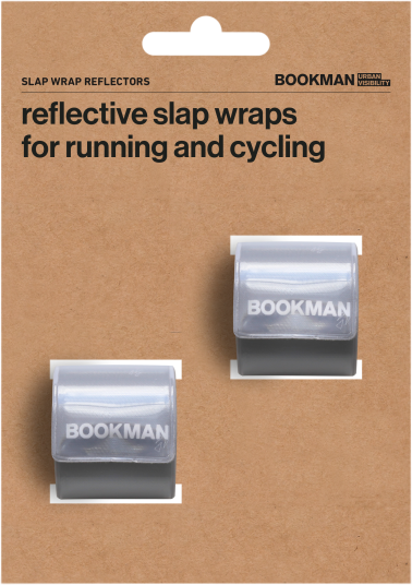 Bookman Snap Band Reflectors Hvit