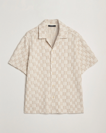 J.Lindeberg Torpa Resort Jersey Shirt Moonbeam