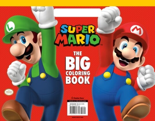 Super Mario: The Big Coloring Book (Nintendo¿) Av Random House Super Mario: The Big Coloring Book (Nintendo¿) Av Random House