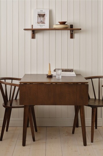 Ellos Home Klappbord Jolina 80x80 cm Brun
