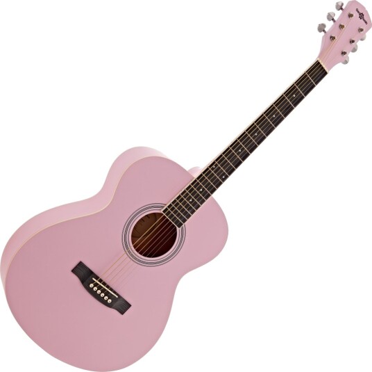 Gear4Music Student Akustisk Gitar Rosa