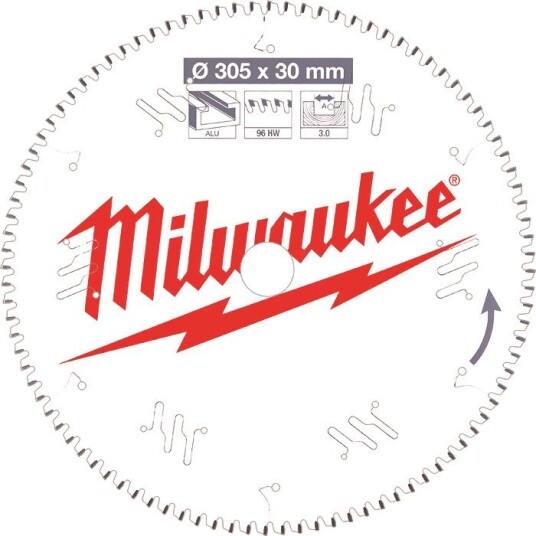 Milwaukee 4932471323 Sagklinge 305 x 3,0 x 30 mm 96T Maskintilbehør & forbruk