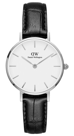 Daniel Wellington DW Klokke Petite Reading 28mm Sølv Daniel Wellington DW Klokke Petite Reading 28mm Sølv