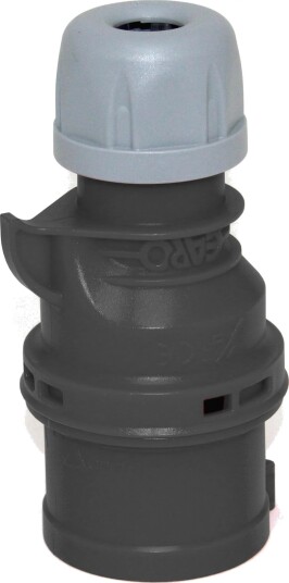 Garo P 416-7 Q Støpsel IP44, 5-Polet 16 A, Quick Svart, 7 H