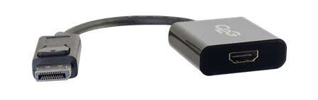 C2G DisplayPort to HDMI Active Adapter 4K UHD - Video Converter - Black - video adapter - DisplayPort / HDMI