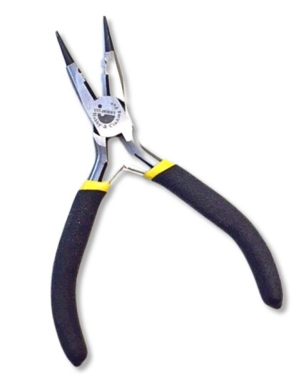 Rundspisstang med avbiter 13 cm