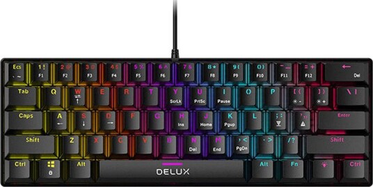 Delux KM36BU RGB Gamingtastatur