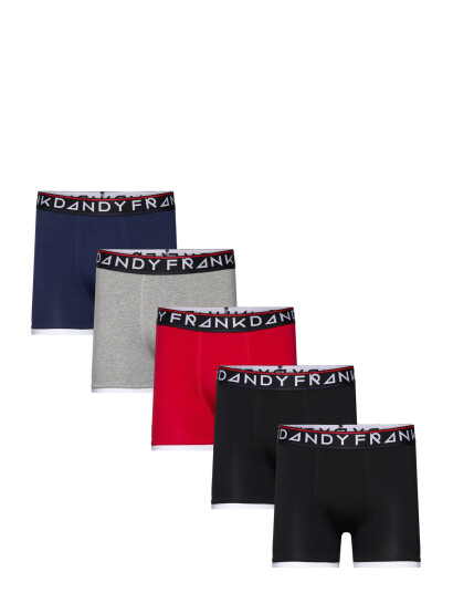 Frank Dandy 5-P St Paul Bamboo Boxer - Black - M