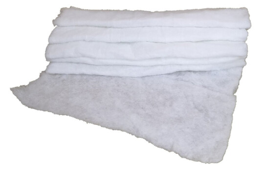 KULZ SNØTEPPE I BOMULL 150X100 CM KUSNOWBLANKET