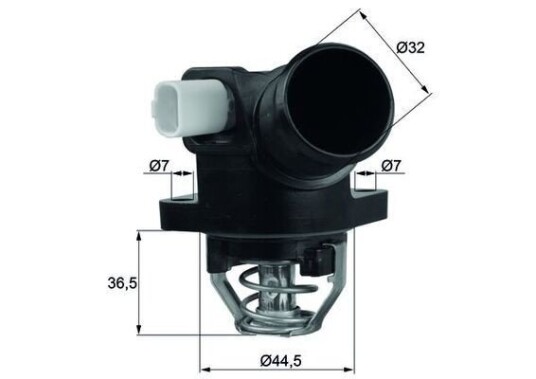 Termostat MAHLE ORIGINAL TM 32 103