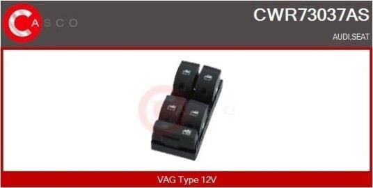 Bryter, vindusheis CASCO CWR73037AS