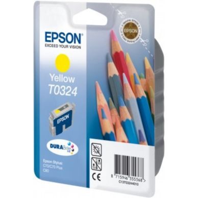 Epson Blekkpatron gul, 16 ml T0324 Epson Blekkpatron gul, 16 ml T0324