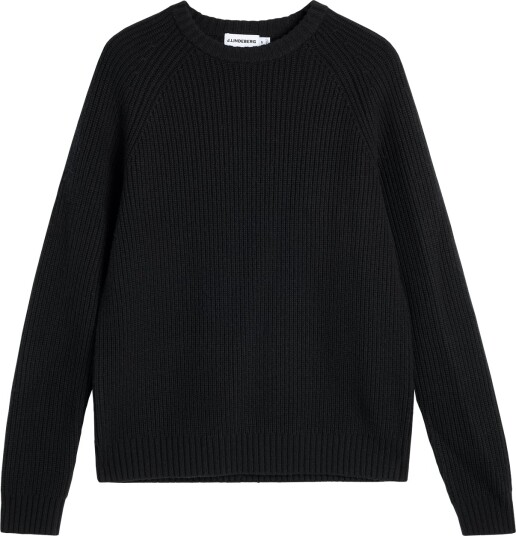 J. Lindeberg Hallow Knitted Crew Neck Black M
