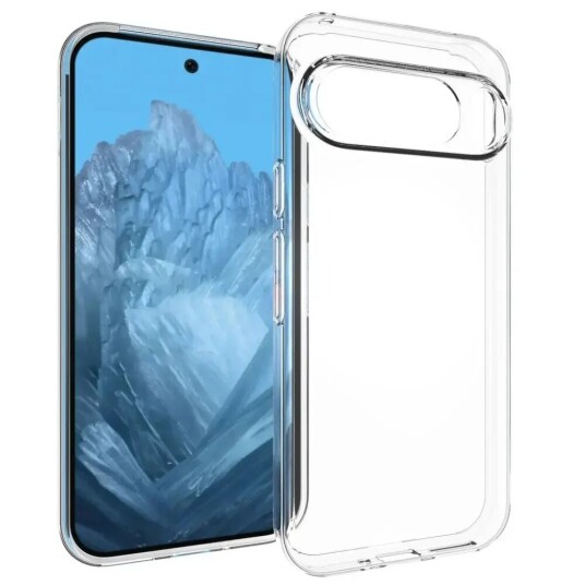 EIDERWOOD Google Pixel 9 Fleksibel Plast Deksel - Gjennomsiktig