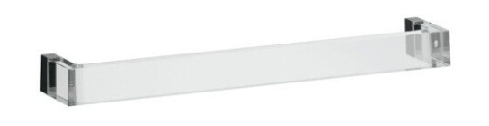 Kartell Laufen Rail håndklestang, 60 cm, transparent Kartell Laufen Rail håndklestang, 60 cm, transparent